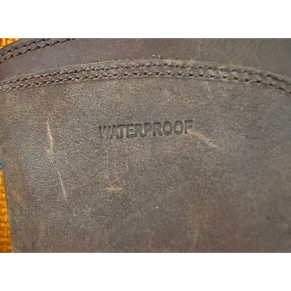 Merrel Captiva Waterproof High Boots Women 7.5 Brown Equestrian Nubuck Suede - Picture 15 of 16